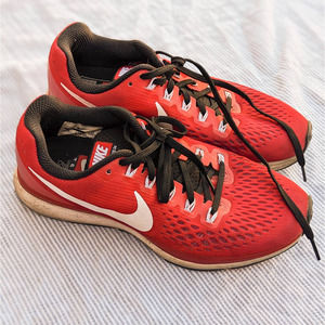 Nike Zoom Pegasus 34 TB Team Red Women US size 8 / Euro 39
